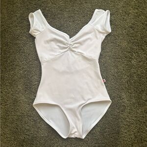 White Yumiko Elli Leotard 🤍